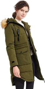 img 1 attached to 🧥 Women's Winter Thickened Down Jacket - Warm Coat by Orolay