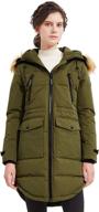 🧥 women's winter thickened down jacket - warm coat by orolay логотип