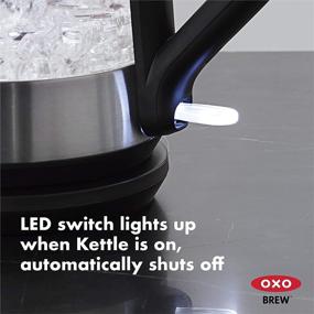 img 3 attached to 🍵 175L Clear Cordless Glass Electric Kettle by OXO BREW - Improved SEO