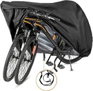 🚲 szblnsm waterproof bike cover for 1, 2 or 3 bicycles - outdoor protection with 420d heavy duty ripstop material, ideal for all seasons logo