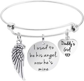 img 4 attached to 🌹 Sympathy Gift - Awegift Memorial Jewelry. Remembrance Necklace or Bracelet for Loss of Mom, Dad, Father, or Mother