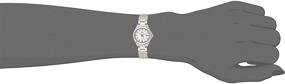 img 1 attached to ⌚️ Стильные и элегантные наручные часы Casio Women's LTP1308SG-7AV из нержавеющей стали со серебристым циферблатом