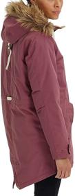 img 3 attached to Burton Womens Saxton Parka Medium Women's Clothing and Coats, Jackets & Vests