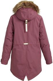 img 1 attached to Burton Womens Saxton Parka Medium Women's Clothing and Coats, Jackets & Vests