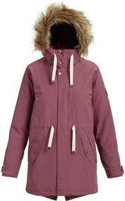 img 2 attached to Burton Womens Saxton Parka Medium Women's Clothing and Coats, Jackets & Vests