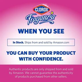 img 1 attached to 👚 Clorox Fraganzia Scent Boosting In-Wash Laundry Crystals - Freshen Clothes and Linens with Scent Booster Laundry Beads, Spring Scent, 1.12 lb (Pack of 2)