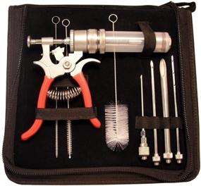 img 4 attached to Enhanced SpitJack Magnum Meat Injector Gun - Comprehensive Kit with Case