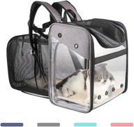 🐾 aonesy deluxe pet carrier backpack: airline approved, ventilated mesh, ideal for travel, hiking & outdoor use logo