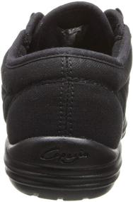 img 2 attached to Capezio Canvas Dance Sneaker Black