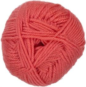 img 1 attached to ❤ RED HEART RED HEART Soft Yarn in Coral Shade