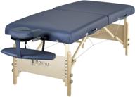 💆 master massage catalina portable pro package massage table - royal blue (30 inch) - ultimate comfort and portability! logo