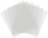 🖼️ wang-data 18 pack 7mil blank stencil sheets - mylar sheet stencils templates for silhouette machine - 12 x 12inch logo