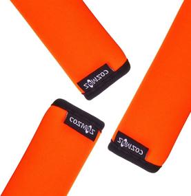 img 2 attached to 🧳 Neoprene Identifier Suitcase Travel Accessories - Cosmos Comfort Luggage Tags & Handle Wraps