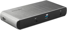 img 4 attached to 💻 Kensington SD5500T Thunderbolt 3 and USB-C Docking Station, Dual 4K DisplayPort, Macbook, Windows, Surface Compatible, 60W Power Delivery (K38130US)