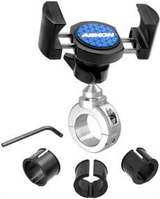 img 4 attached to 📱 Arkon Mounts RoadVise Motorcycle Phone Mount: Ultimate Solution for iPhone 12 11 XS XR X Galaxy Note 20 10 S20 S10 - Retail Chrome