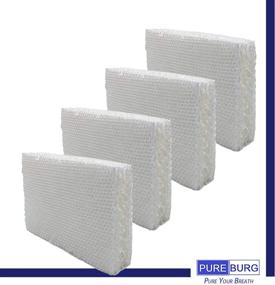 img 3 attached to PURBURG 4-Pack Replacement Humidifier Wick Filters for Vornado MD1-0002: Compatible with Multiple Models & Brands - Holmes HM250, HM405, HM406, HM725, and more!