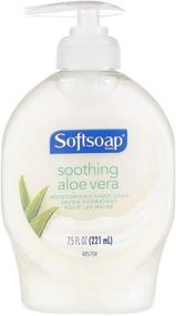 img 4 attached to Жидкое мыло Softsoap с увлажняющим эффектом и алоэ - 7.50 унций (3 упаковки)