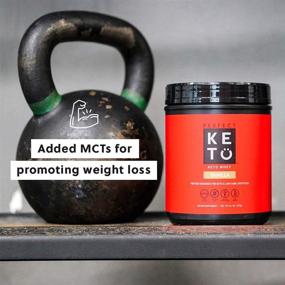 img 1 attached to 🥛 Perfect Keto Pure Whey Protein Powder - Isolate, 100% Grass-Fed Meal Replacement Shake, Delicious Chocolate Flavor, No Artificial Ingredients, Gluten-Free, Soy-Free, Non-GMO