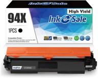 🖨️ ink e-sale cf294x toner cartridge replacement for hp 94x – high-yield black ink (1 pack), 2800 pages - for hp laserjet pro m118, m148, m118dw, mfp m148dw, mfp m148fdw printer logo