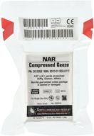 💊 nar compressed gauze: premium white medical dressing for effective wound care логотип