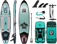 🏄 gili adventure inflatable stand up paddle board: lightweight, durable touring sup: find 11' or 12' long x 32" x 6" thick boards with wide & stable stance logo