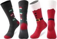gmall holiday novelty fashion dream word cute pattern dress crew socks – christmas, new year, thanksgiving day gift logo