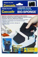 🐠 superior replacement for penn plax cascade 700/1000 gph canister filter - 1 pack bio sponge for aquariums logo