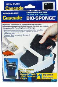 img 4 attached to 🐠 Superior Replacement for Penn Plax Cascade 700/1000 GPH Canister Filter - 1 Pack Bio Sponge for Aquariums