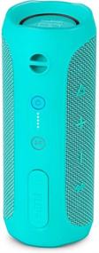img 3 attached to JBL Flip 4 Teal: The Ultimate Waterproof Portable Bluetooth Speaker