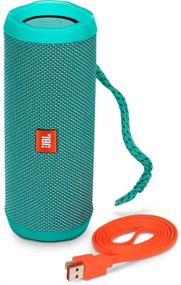 img 1 attached to JBL Flip 4 Teal: The Ultimate Waterproof Portable Bluetooth Speaker