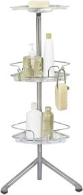 img 1 attached to 🚿 OXO Good Grips Stainless Steel Corner Shower Caddy 1451380