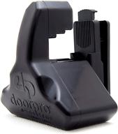 🚪 doorpro hinge-based doorstop in black with swivel belt clip - commercial grade логотип