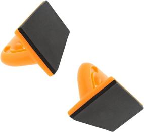 img 2 attached to 🪚 DCT Wood Cutting Push Up Stick Block 2-Pack Set – Enhanced Safety and Accuracy with Angle Handle Foam Pad Holder Blocks for Jointer and Table Saw