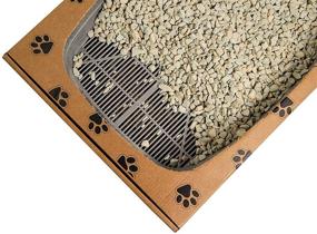 img 3 attached to 🐈 Cat Box Eco Cat Toilet: Long-lasting, Shatter-Resistant Self-Cleaning Tray with Non-Clumping Litter for up to 30 Days