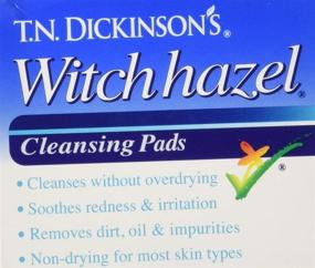 img 1 attached to Dickinson Brands Hazelet Witch Hazel Pad, 120 Count (2-Pack) - Enhanced for Effective SEO!