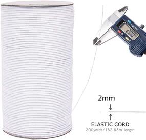 img 3 attached to Top Home Store Elastic Thread Beading & Jewelry Making in Beading Supplies