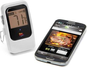 img 4 attached to 🌡️ Maverick ET-735 Bluetooth 4.0 Wireless Digital Cooking Thermometer: Monitor 4 Probes Simultaneously (White)