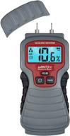 🌧️ calculated industries accumaster xt 7440 digital moisture meter - handheld, pin type, backlit lcd display - detects leaks, dampness, and moisture in wood, walls, ceilings, carpet, firewood logo