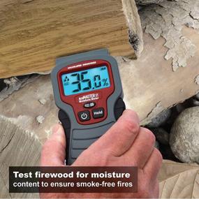 img 1 attached to 🌧️ Calculated Industries AccuMASTER XT 7440 Digital Moisture Meter - Handheld, Pin Type, Backlit LCD Display - Detects Leaks, Dampness, and Moisture in Wood, Walls, Ceilings, Carpet, Firewood