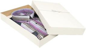img 4 attached to 🎁 White Large Shirt Gift Boxes: 10-Pack with Tissue Paper and Stretch Loops for Stylishly Wrapping Clothes and Gifts