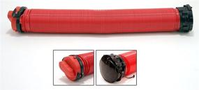 img 1 attached to 💧 Вентильный желоб Valterra T1020-3VP Баионетный накапливатель капель - красный: Надежная защита для беспроблемного слива