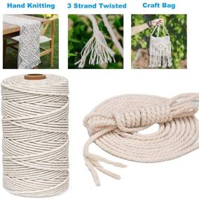 img 3 attached to 🧵 Natural 3mm Macrame Strands - 656 Projects