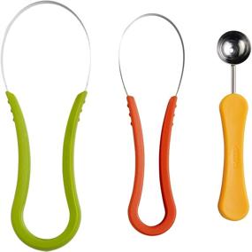 img 3 attached to 🍉 Ultimate Chef'n Scoop Troop Melon Baller and Fruit Scoop Set: Your Perfect Kitchen Buddy