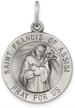 jewelryweb sterling silver st francis assisi logo