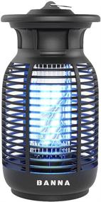 img 4 attached to BANNA Bug Zapper: 2-in-1 Outdoor & Indoor Mosquito Zapper – High Powered Waterproof Killer Lamp (4200V) for Home, Backyard, Patio