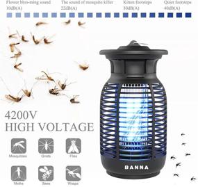 img 2 attached to BANNA Bug Zapper: 2-in-1 Outdoor & Indoor Mosquito Zapper – High Powered Waterproof Killer Lamp (4200V) for Home, Backyard, Patio