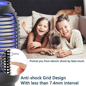 img 1 attached to BANNA Bug Zapper: 2-in-1 Outdoor & Indoor Mosquito Zapper – High Powered Waterproof Killer Lamp (4200V) for Home, Backyard, Patio