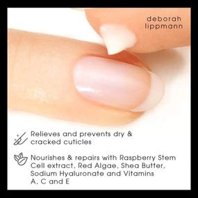 img 1 attached to 💅 Deborah Lippmann Cuticle Care: Intensive Treatment for Proper Cuticle Care without Soaking, Peeling, or Nipping
