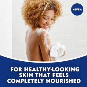 img 1 attached to 🥥 NIVEA Кокосовый и Миндальное молоко для душа | Питательное Сыворотка | Бутылка 20 жидких унций