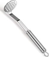 🥔 aliglow stainless steel potato masher: perfect kitchen tool for mashing potatoes, fruits, and more! logo